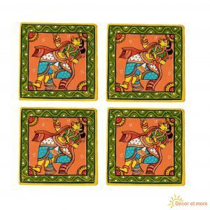 Handpainted Pattachitra Coasters