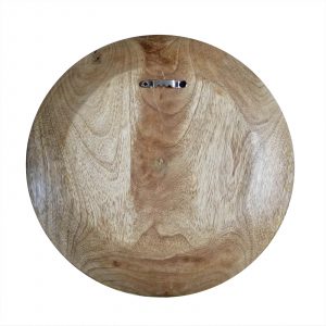Mango Wood Wall Plate – Geometric