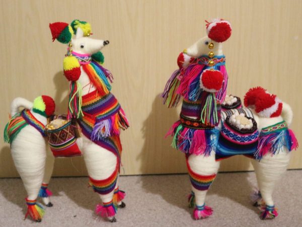 Handcrafted Fiesta Llama with pompoms (Assorted) - Image 4