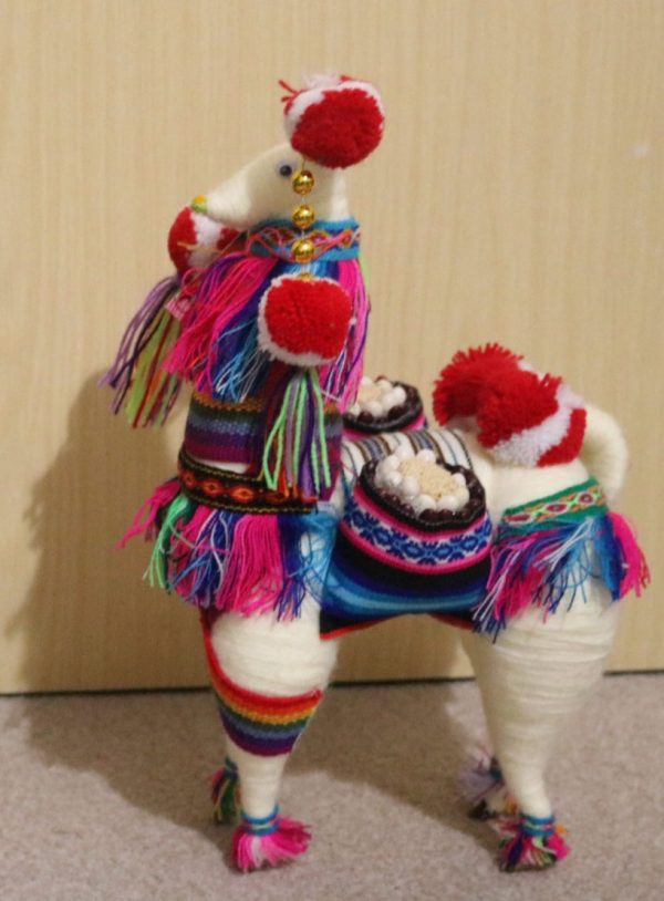 Handcrafted Fiesta Llama with pompoms (Assorted) - Image 8