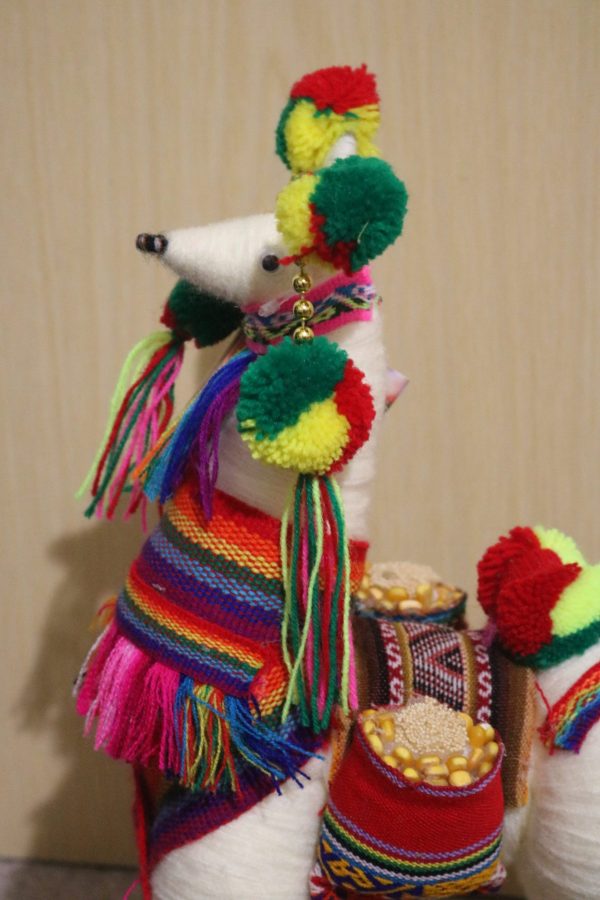 Handcrafted Fiesta Llama with pompoms (Assorted) - Image 6