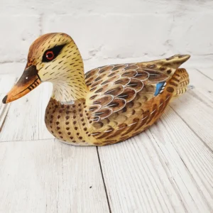 Mallard Female Wooden Duck