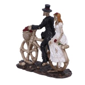 Hitch a Ride Skeleton Lovers Figurine