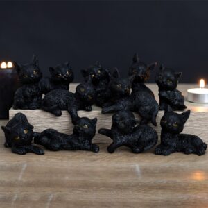 Posed Black Cat Ornaments