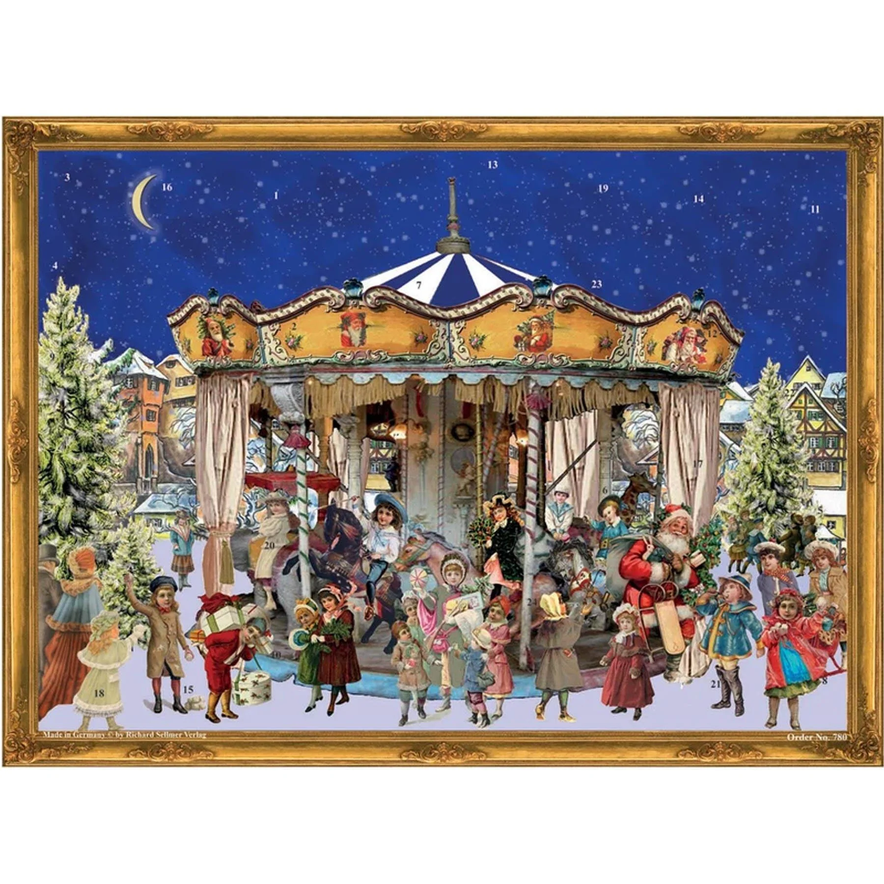 #39 Christmas Carousel #39 Advent Calendar Decor et more