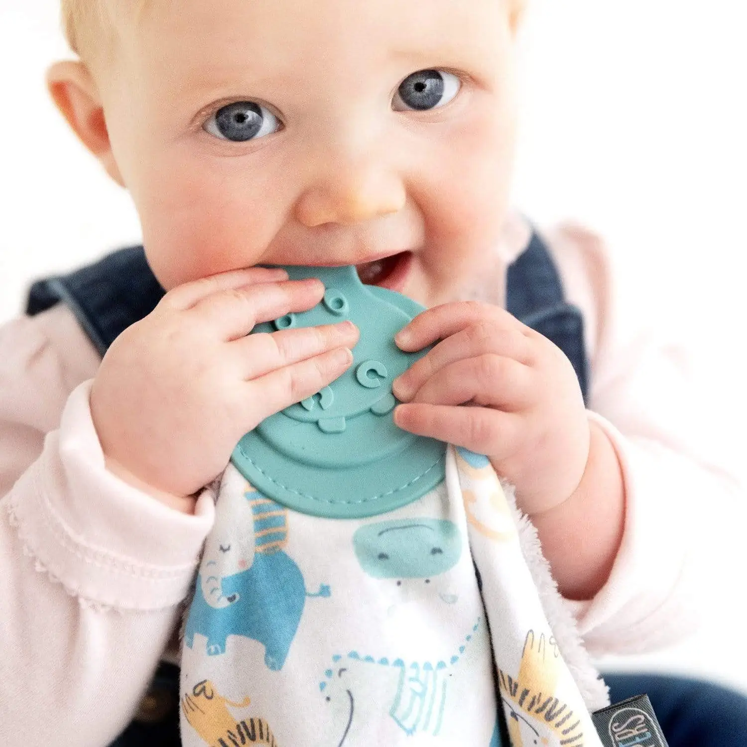 Baby Comforter with Teether – Cheeky Animals