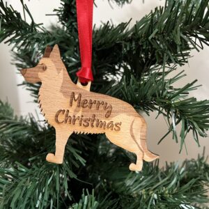 Christmas Wooden Dogs