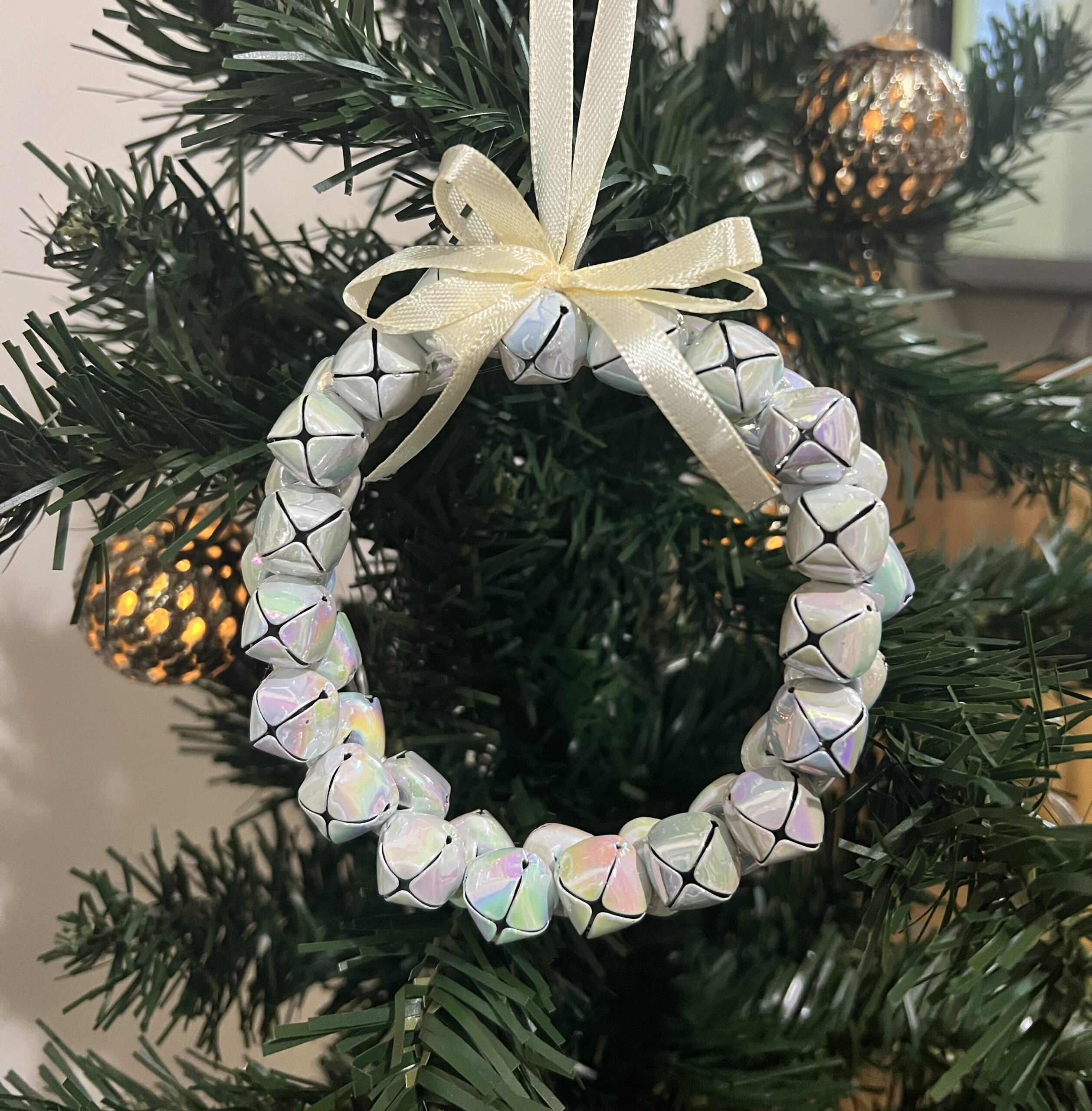 Iridescent Bell Wreath