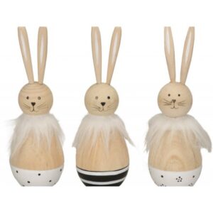 Bunny With Faux Fur