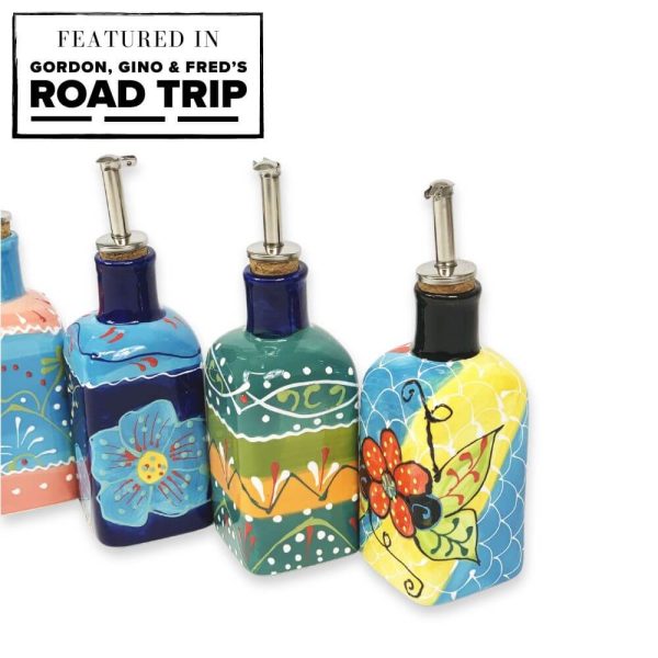 Square Oil Drizzlers Ceramic Oil Drizzlers - Image 3