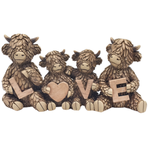 Hughie Highland Cows Love