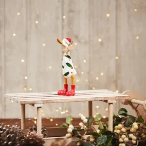 Holly Duck Ornament
