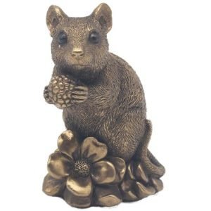Mouse with Berry Ornament