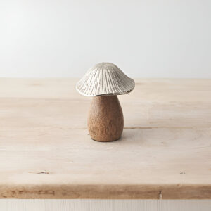 Metal Cap Mushroom Ornament,11cm