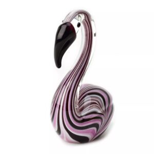 Swan Glass Figurine