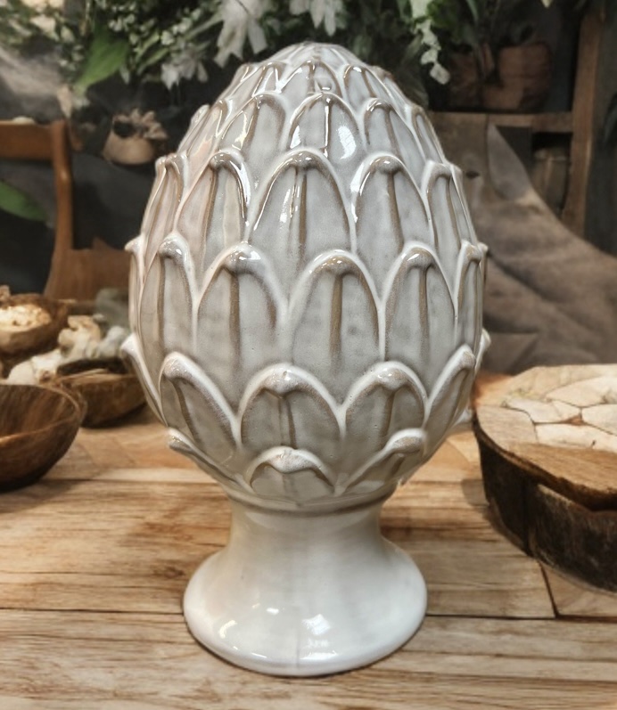 Ceramic Pinecone Ornament