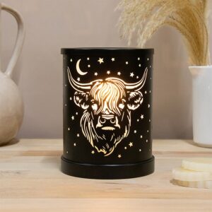 Black Desire Aroma Lamp Cylinder Highland Cow