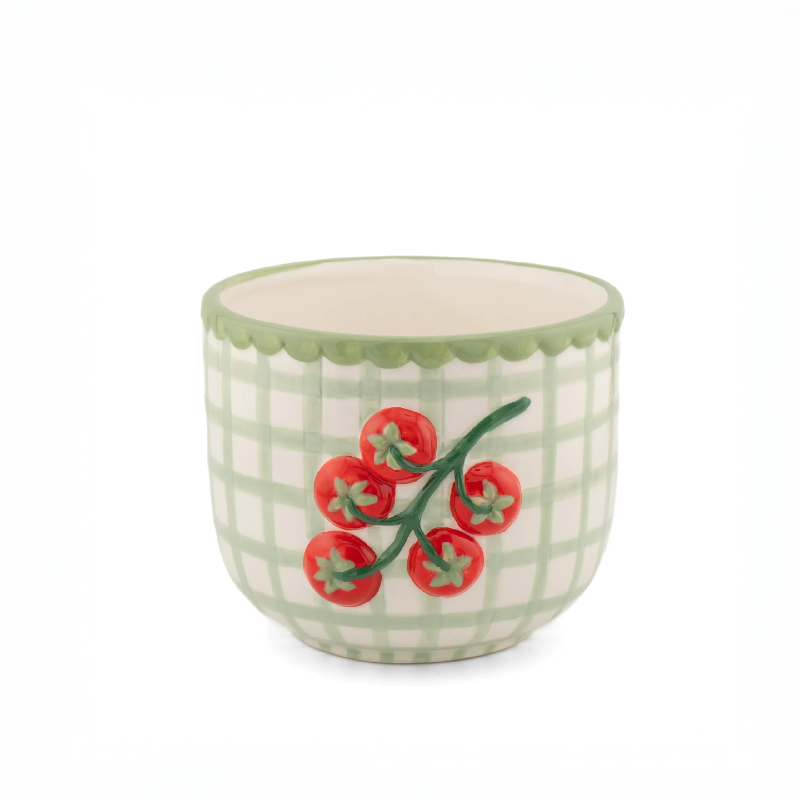 Sass and Belle Handpainted Tomato Planter
