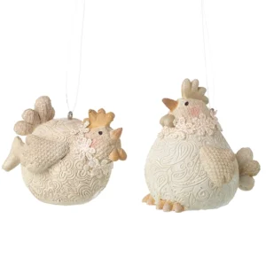 Set of 2 Hanging Chicken