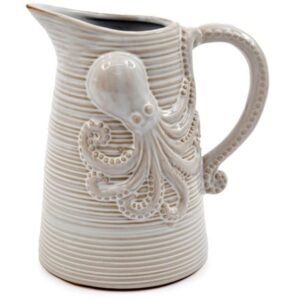 Nautical Decor - Ceramic Octopus Jug
