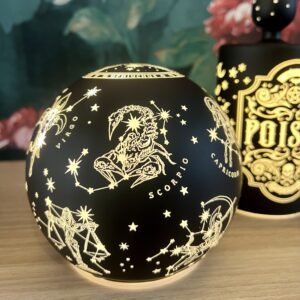 Gothic Astrology Globe Lamp