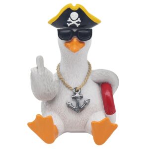Seagull Sunglass Pirate Ornament