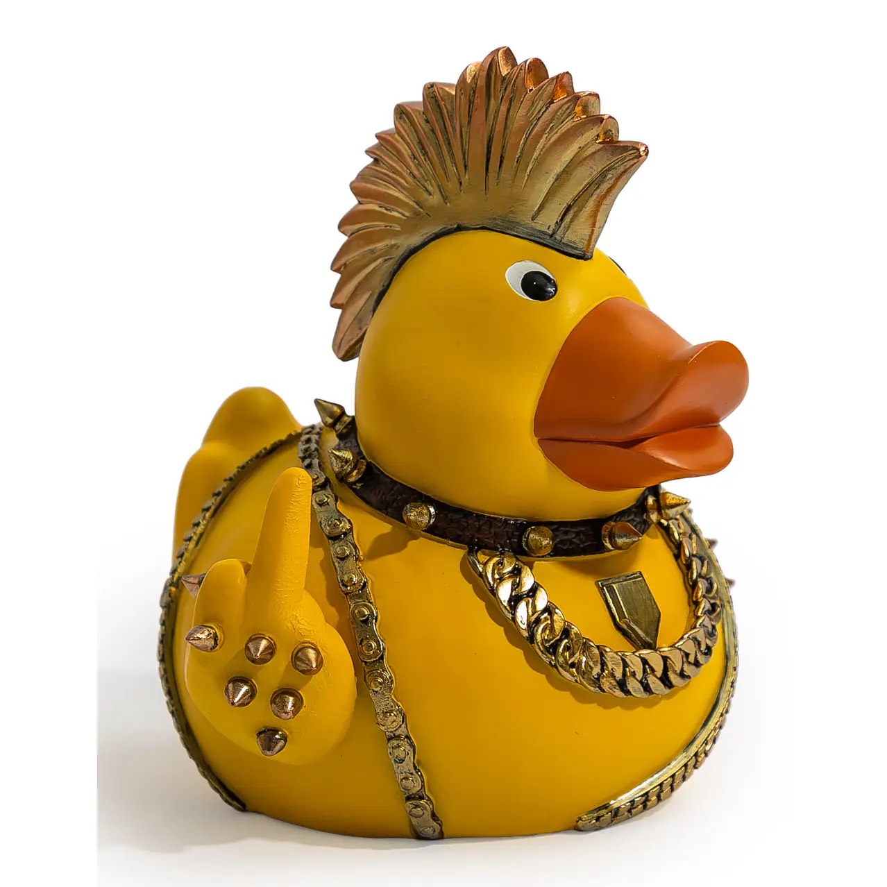 Rubber Rocker Rubber Duck Ornament – Resin Duck Figurine - Image 2