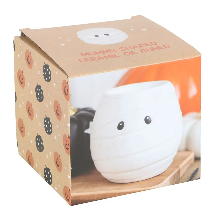 Mummy Shaped Oil Burner & Wax Warmer – Halloween - Image 5